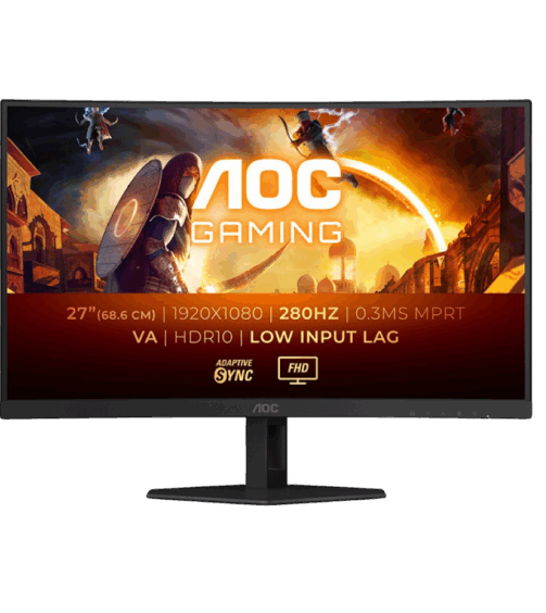 AOC CURVED FRAMELESS GAMING LED 27_ C27G4ZE