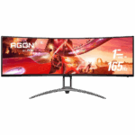 AOC FRAMELESS CURVED GAMING LED 49” AG493UCX2 - Edited