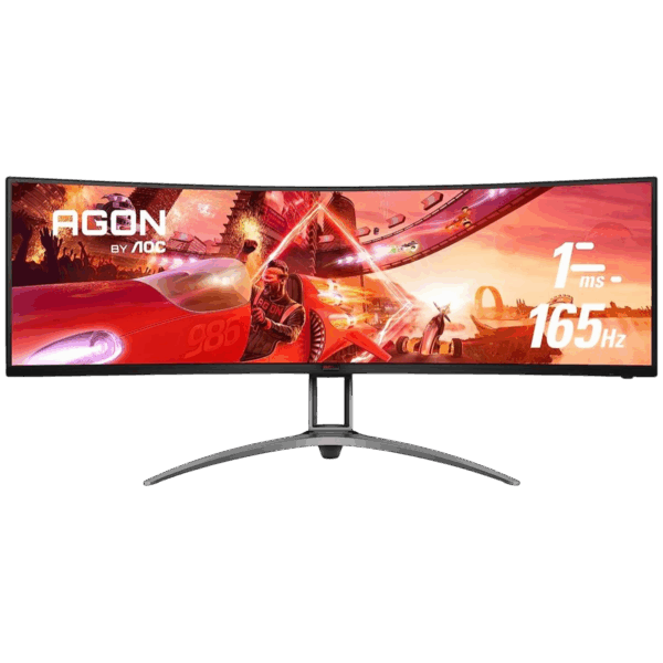 AOC FRAMELESS CURVED GAMING LED 49” AG493UCX2 - Edited