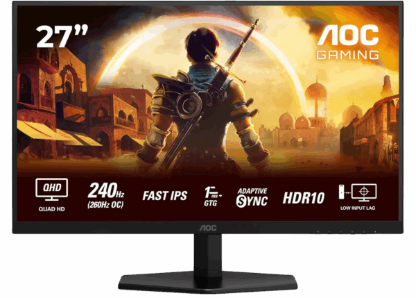 AOC FRAMELESS ESPORTS GAMING LED 27_ Q27G42ZE