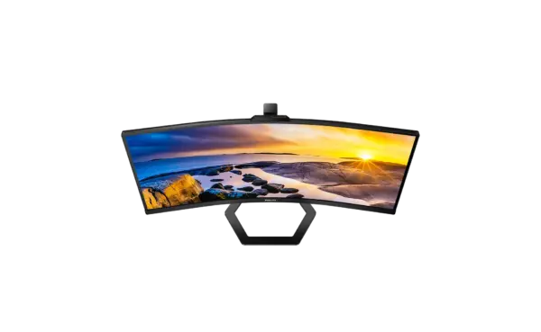 PHILIPS CURVED ULTRA-WIDE LED WITH 5.0 MEGAPIXEL BUILT-IN WINDOWS WEBCAM 34 34E1C5600HE - 1