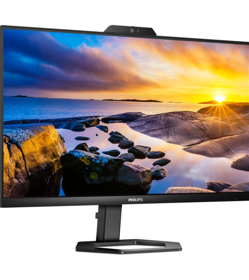 PHILIPS ERGO-BASE LED WITH 5.0 MEGAPIXEL BUILT-IN WINDOWS WEBCAM - 1