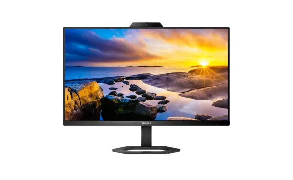 PHILIPS ERGO-BASE LED WITH 5.0 MEGAPIXEL BUILT-IN WINDOWS WEBCAM