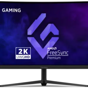 ViewSonic Omni VX3418C-2K – 34” Curved Panoramic Ergonomic Gaming LED Monitor