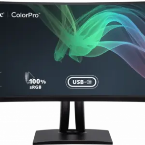ViewSonic VP3481a – 34” Curved Frameless LED Monitor with Docking Station