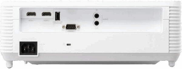 ViewSonic PX704HD 4,000 ANSI Lumens 1080p Home & Business Projector - Back
