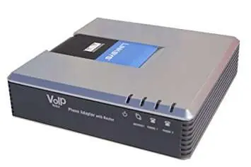 LINKSYS PAP2T VOIP Phone Adapter