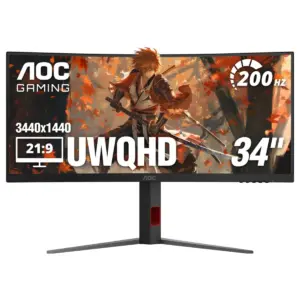 AOC CU34G4H 34" Gaming Monitor Price in Pakistan | 200Hz WQHD