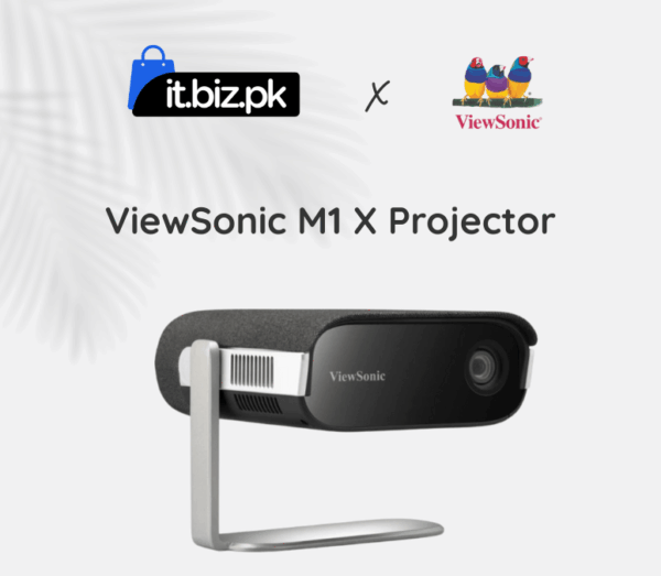 ViewSonic M1 X Portable LED Projector with Harman Kardon Speakers