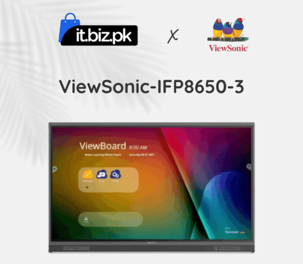 ViewSonic-IFP8650-3 86" Interactive Display