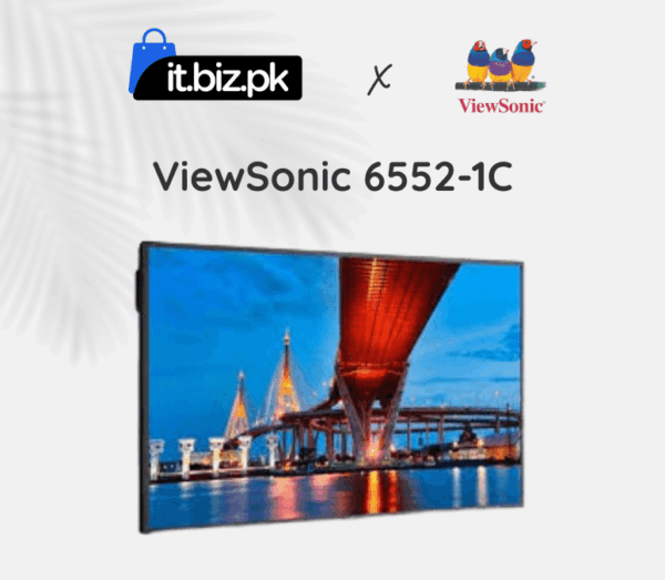 ViewSonic 6552-1C 65″ Interactive Display