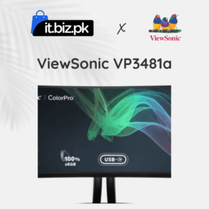 ViewSonic VP3481a 34"Curved Frameless Monitor with Docking Station