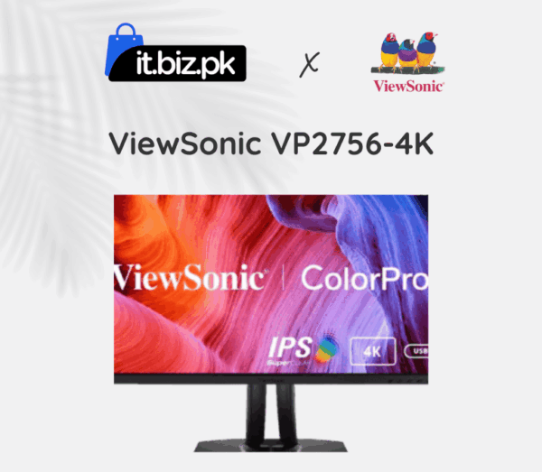 ViewSonic VP2756 - 27" IPS Pantone Validated Monitor