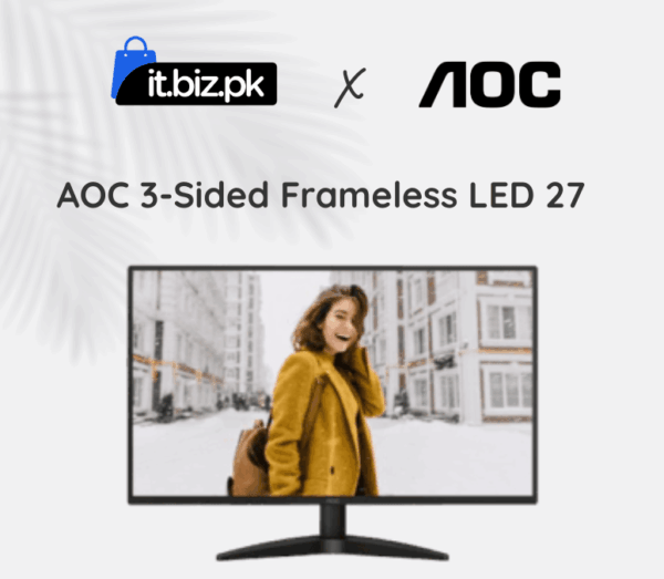 AOC 3-Sided  LED 27" 27B36H price in Pakistan