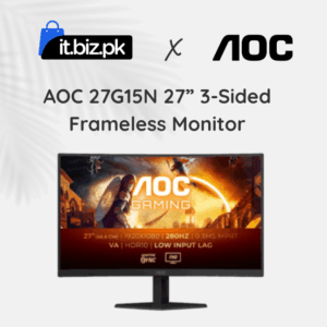 AOC 27G15N 27 3-Sided Frameless Monitor