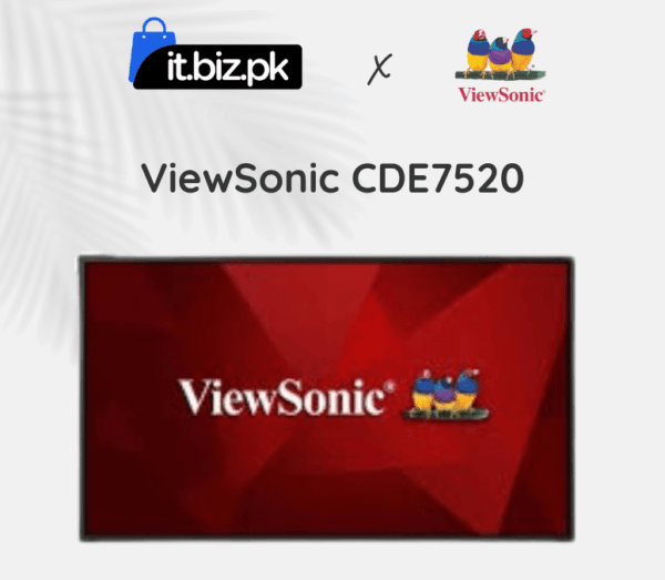 ViewSonic CDE7520 75" Price in Pakistan