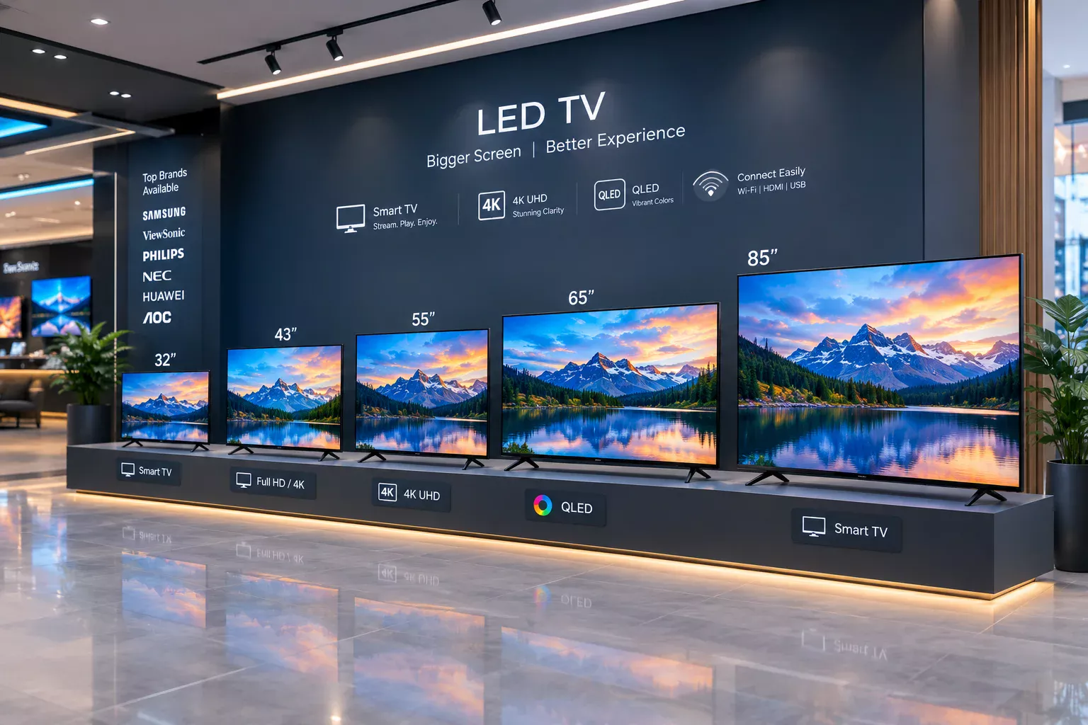 LED TV Price in Pakistan – Smart, 32 Inch, 4K & Large Screen TVs
