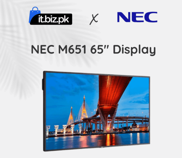 NEC M651 65" Display Price in Pakistan