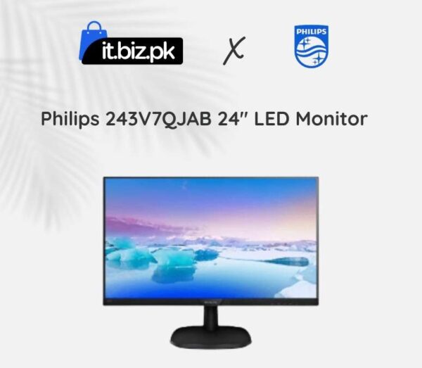 Philips 243V7QJAB 24" LED Monitor Price in Pakistan